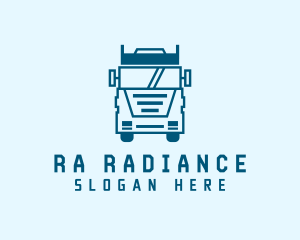 Freight Transportation Trucking logo design