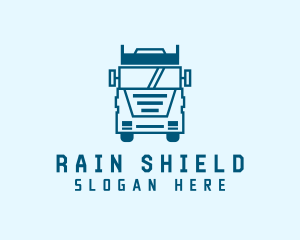 Freight Transportation Trucking logo design