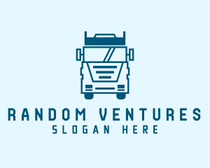 Freight Transportation Trucking logo design