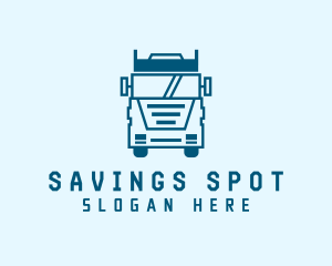 Freight Transportation Trucking logo design