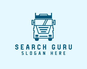 Freight Transportation Trucking logo design