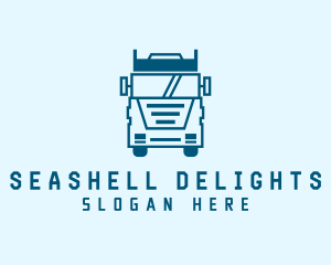 Freight Transportation Trucking logo design