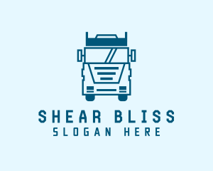 Freight Transportation Trucking logo design