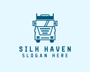 Freight Transportation Trucking logo design