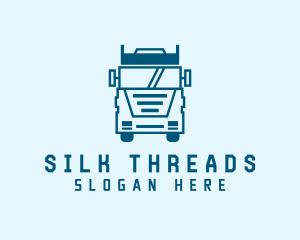 Freight Transportation Trucking logo design