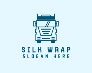 Freight Transportation Trucking logo design