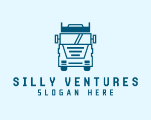 Freight Transportation Trucking logo design