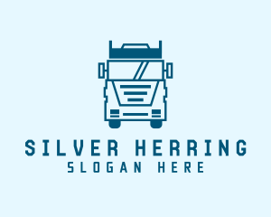 Freight Transportation Trucking logo design