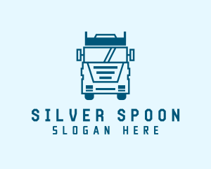 Freight Transportation Trucking logo design