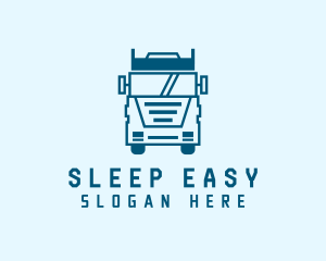 Freight Transportation Trucking logo design