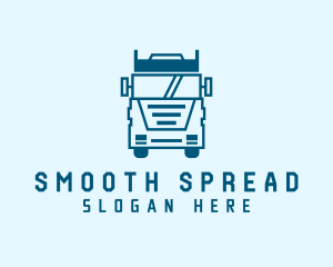 Freight Transportation Trucking logo design