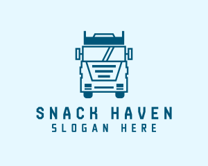 Freight Transportation Trucking logo design