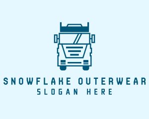 Freight Transportation Trucking logo design