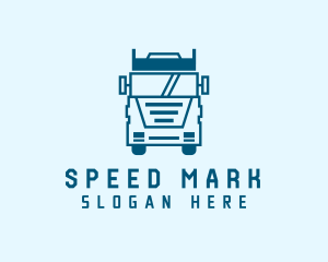 Freight Transportation Trucking logo design