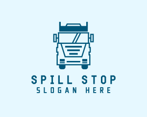 Freight Transportation Trucking logo design