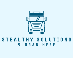 Freight Transportation Trucking logo design