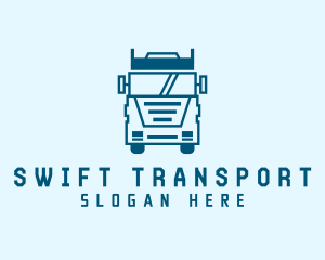 Transportation - Freight Transportation Trucking logo design