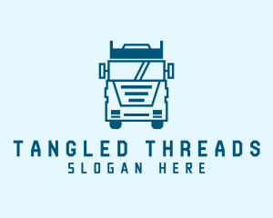 Freight Transportation Trucking logo design