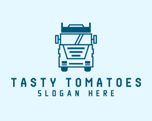 Freight Transportation Trucking logo design