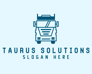 Freight Transportation Trucking logo design