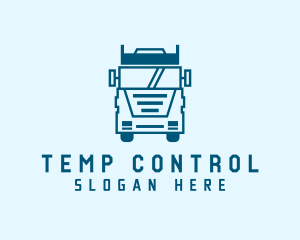 Freight Transportation Trucking logo design