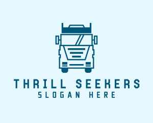 Freight Transportation Trucking logo design