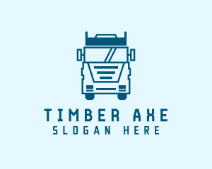 Freight Transportation Trucking logo design