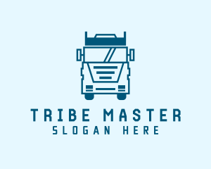 Freight Transportation Trucking logo design