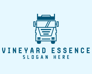 Freight Transportation Trucking logo design