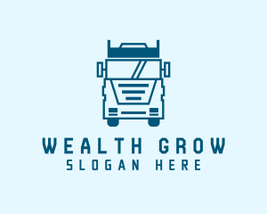 Freight Transportation Trucking logo design