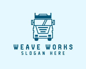 Freight Transportation Trucking logo design