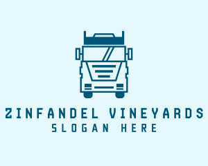 Freight Transportation Trucking logo design