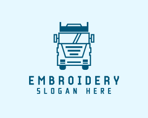 Freight Transportation Trucking logo design