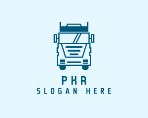 Freight Transportation Trucking logo design