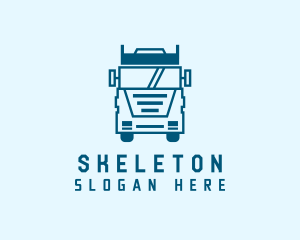 Freight Transportation Trucking logo design