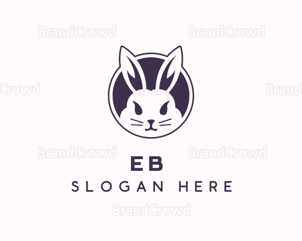 Pet Rabbit Animal Logo