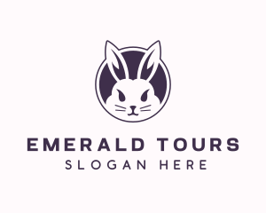 Ireland - Pet Rabbit Animal logo design