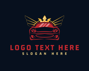 Auto Shop - Luxury Car Business logo design