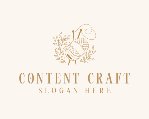 Weaving Crochet Yarn Logo