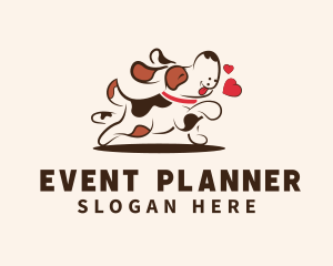 Vet - Playful Dog Puppy logo design