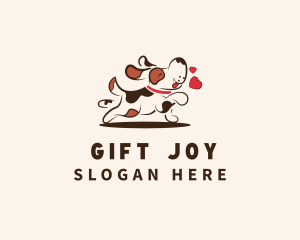 Playful Dog Puppy logo design