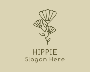 Spa - Minimalist Flower Garden logo design