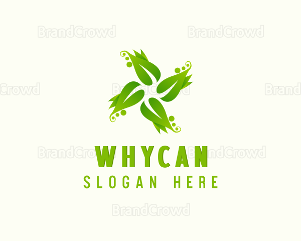 Plant Farming Eco Leaf Logo