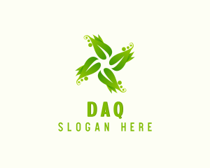 Plant Farming Eco Leaf  Logo