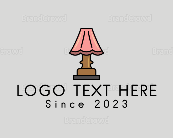 Lighting Lampshade Decor Logo