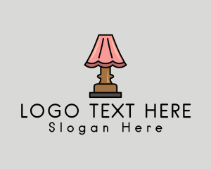 Lighting Lampshade Decor Logo