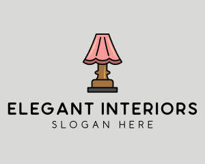 Lighting Lampshade Decor logo design