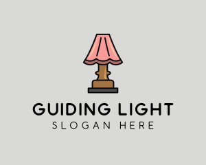 Lighting Lampshade Decor logo design