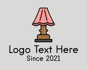 Bedtime - Classic Lampshade Decor logo design