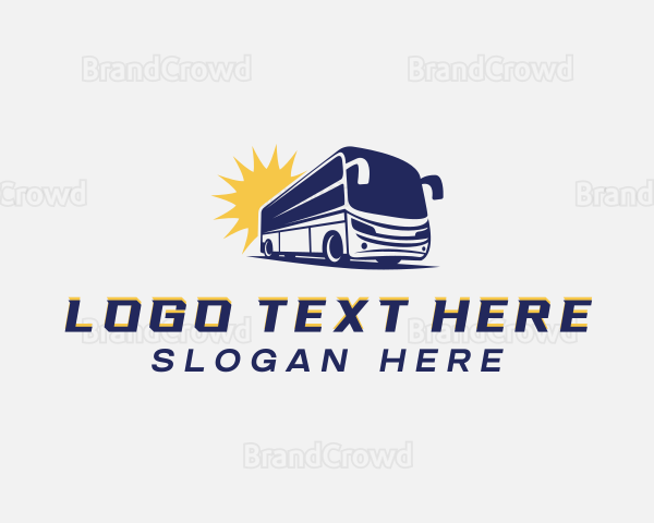 Tourist Bus Vehicle Logo